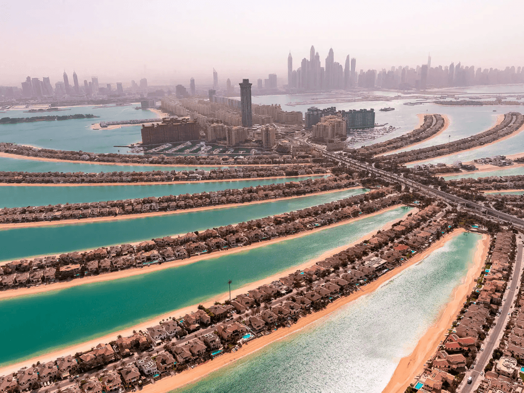 Palm Jumeirah, Dubai community view