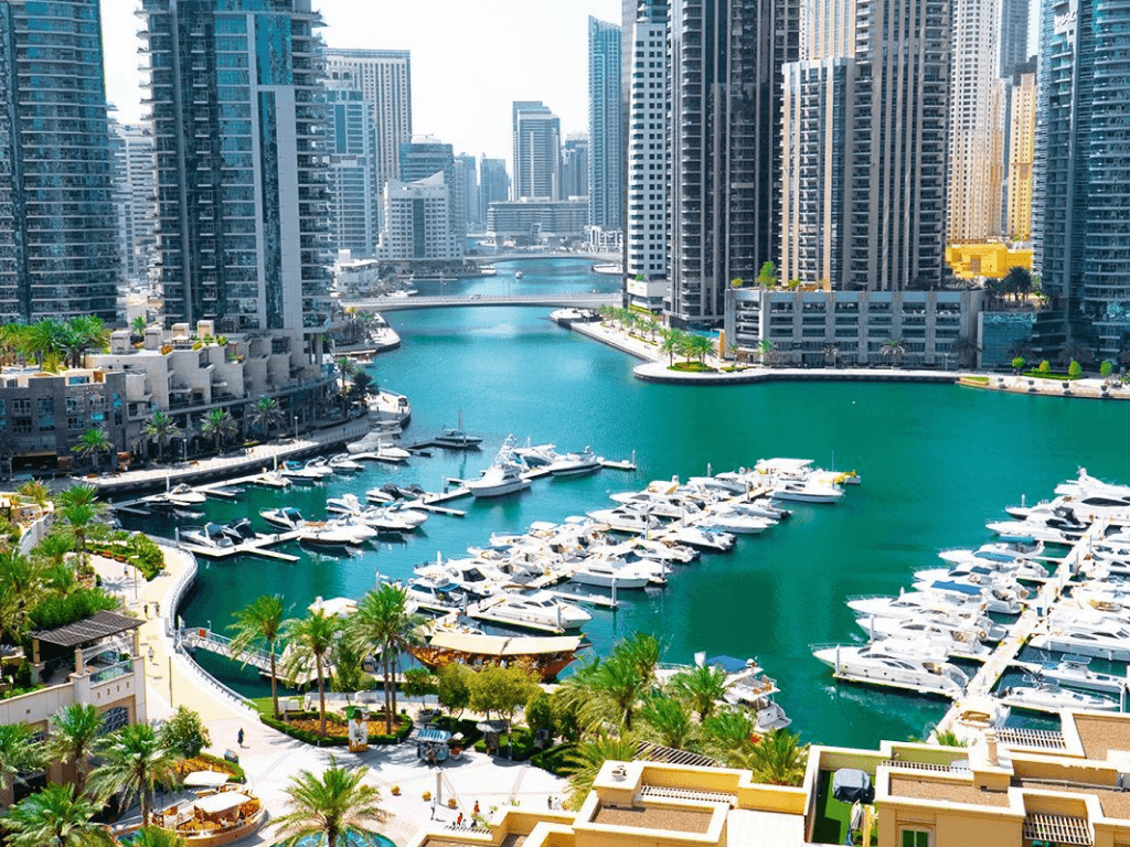Dubai Marina, Dubai community view