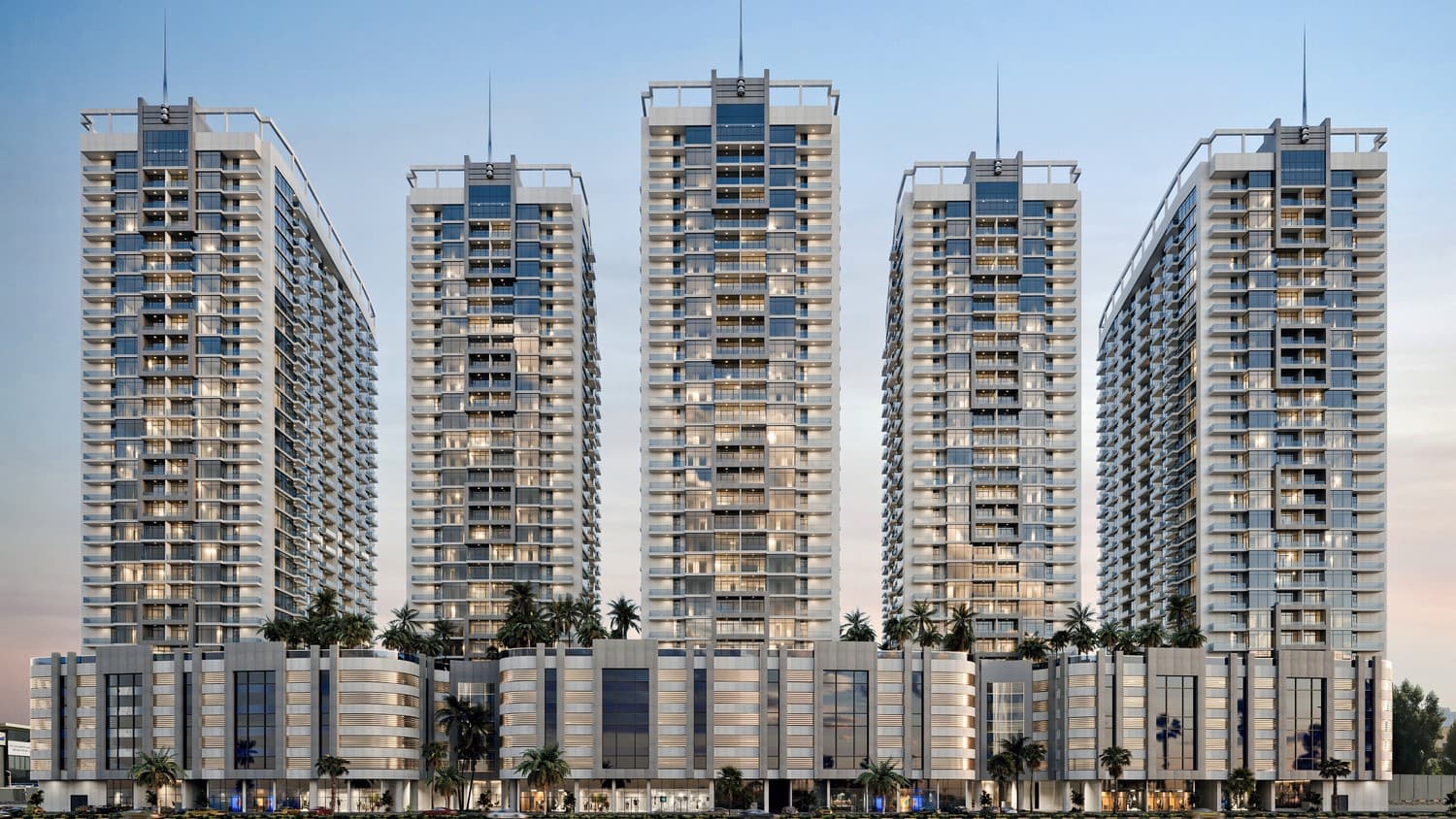 Ajman Creek Towers by GJ Properties