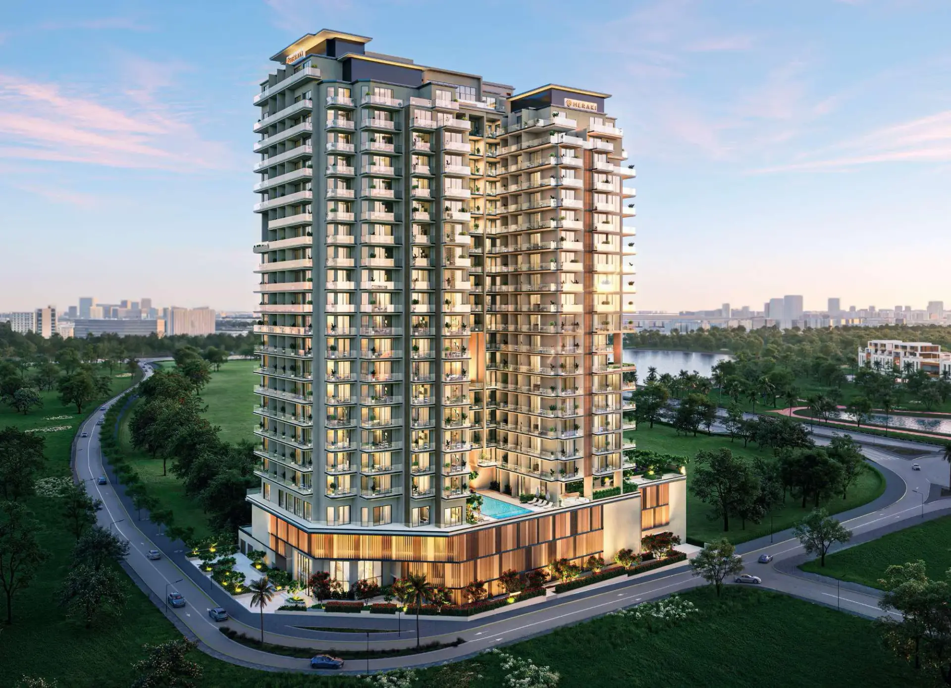 Nirvana Residences - I — off-plan project in Me'Aisem First, Dubai