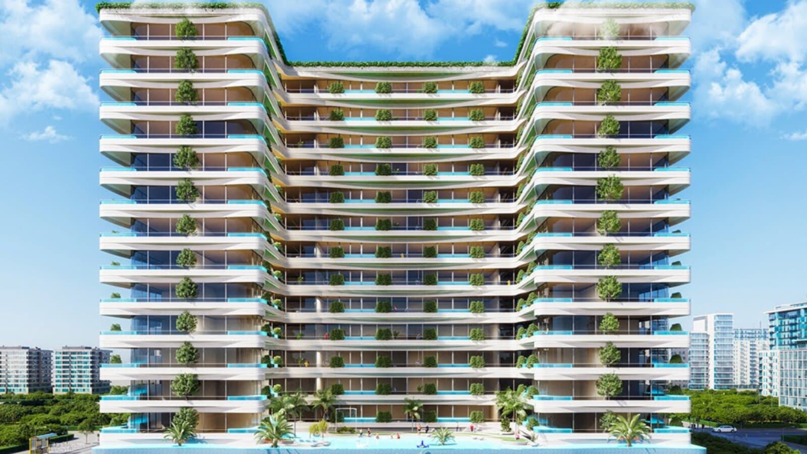 Ivy Gardens, off-plan project in Dubai Land Residence Complex